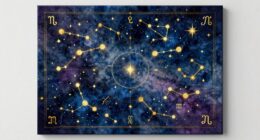 cosmic symbols in decor