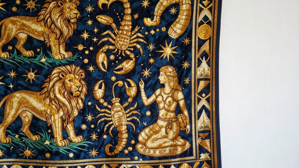 decorative zodiac wall hangings
