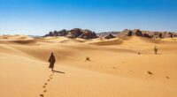 desert as testing symbol