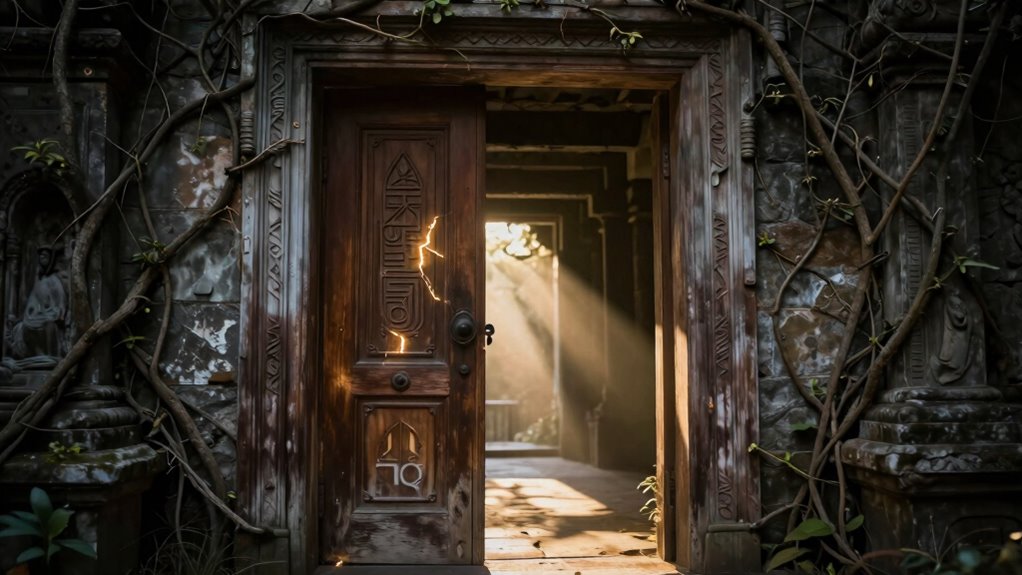 doors symbolize spiritual transformation