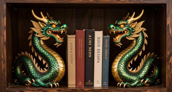 dragon themed decorative accents