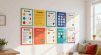 educational grammar wall art