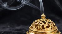 elegant incense burner symbolism