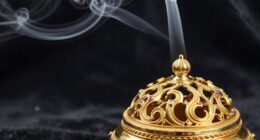elegant incense burner symbolism