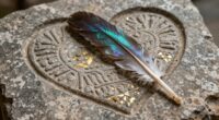 feather and heart symbolism