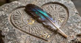 feather and heart symbolism