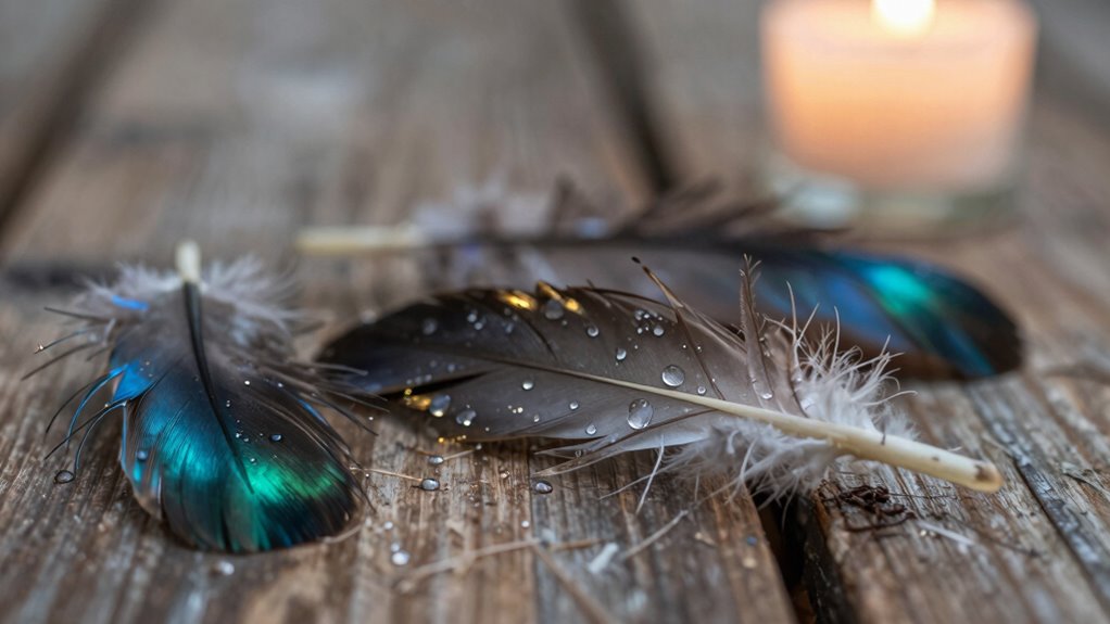 feathers symbolize spiritual connection