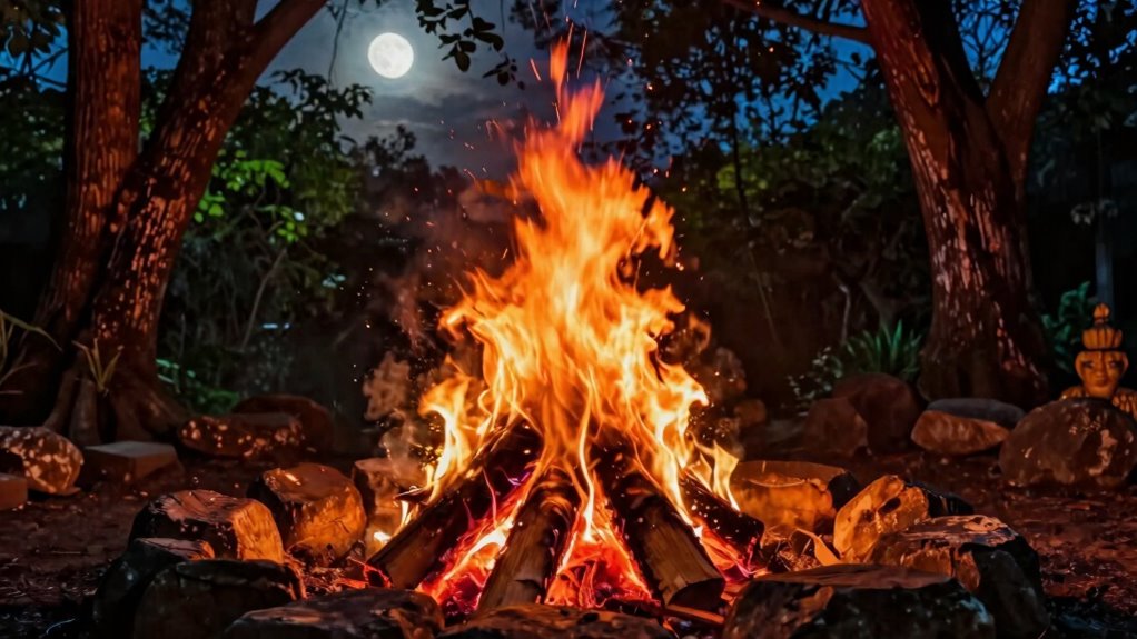 fire symbolizes transformation and energy