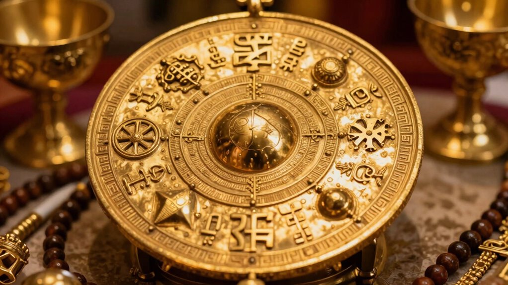 gold symbolizes divine power