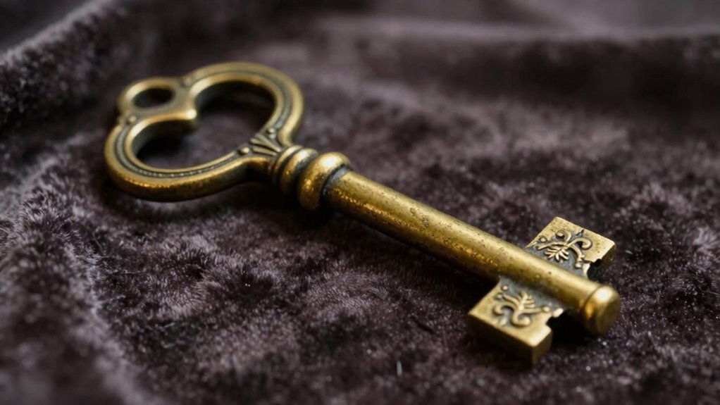 keys symbolize unlocking secrets