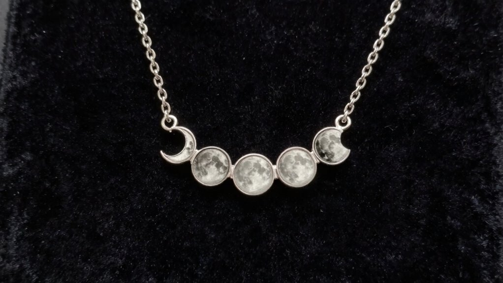 lunar cycle jewelry symbolism