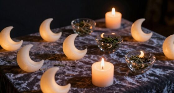 lunar ritual candle sets