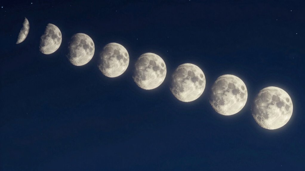 moon influences tides and farming