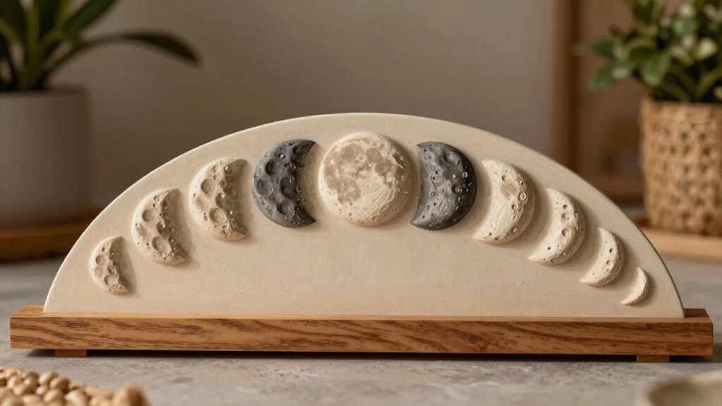 moon phases inspire mindful decor