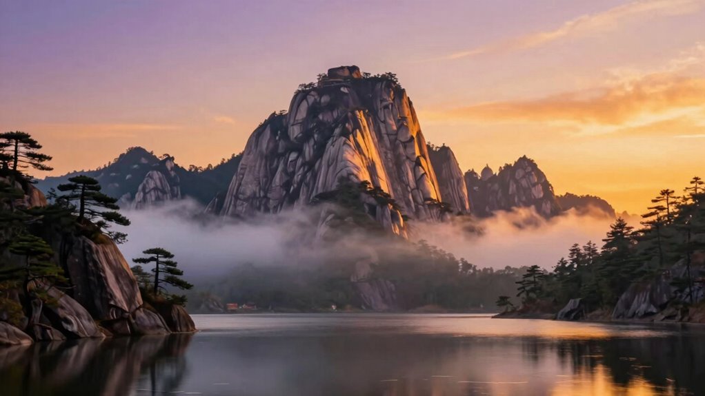 mountains clouds symbolism journey