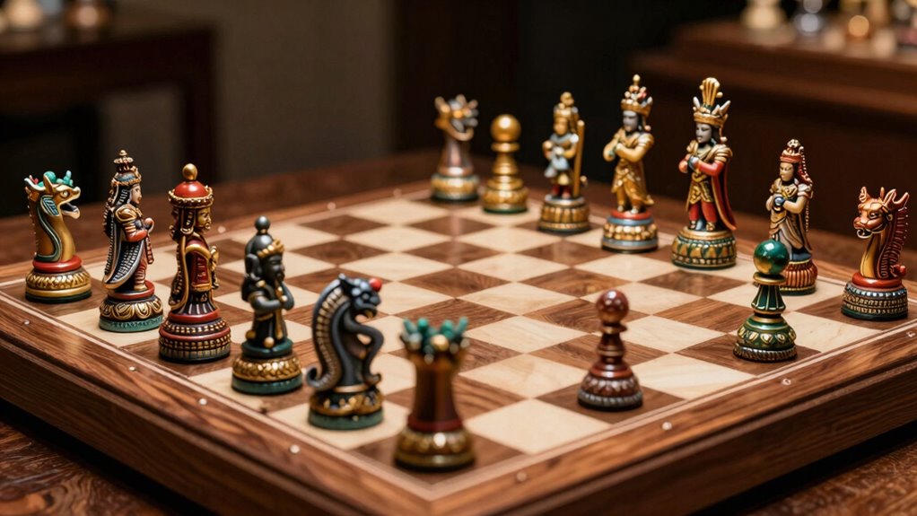 mythology chess collectible craftsmanship
