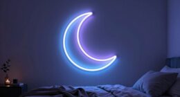 neon moon bedroom decor
