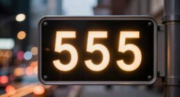 number 555 signals change