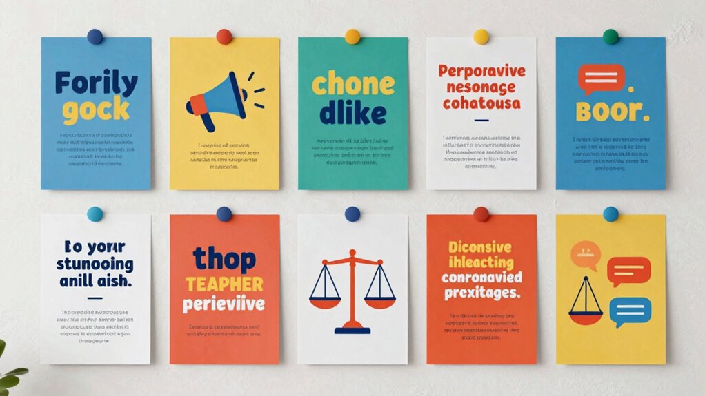 persuasive rhetorical device posters
