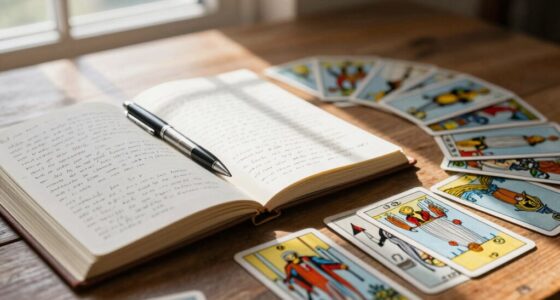recording tarot card insights