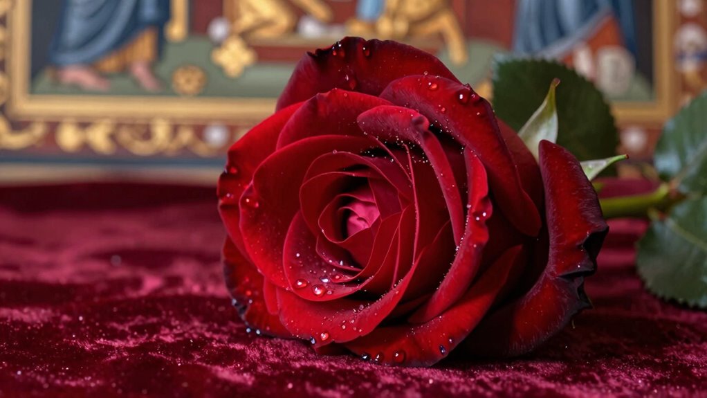 rose symbolism in love