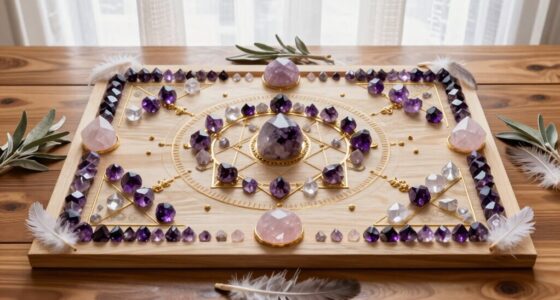 sacred crystal layout significance