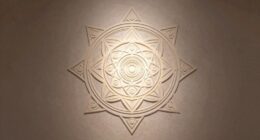 sacred geometry enhances meditation ambiance