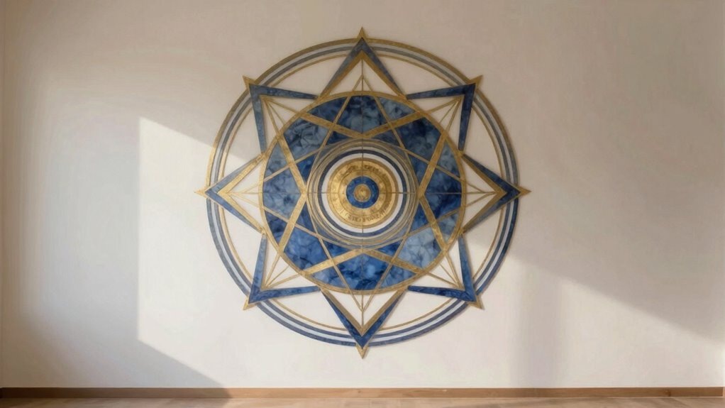 sacred patterns enhance meditation space