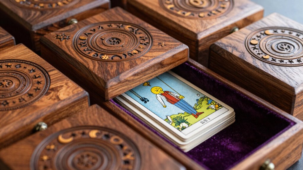 sacred ritual card container