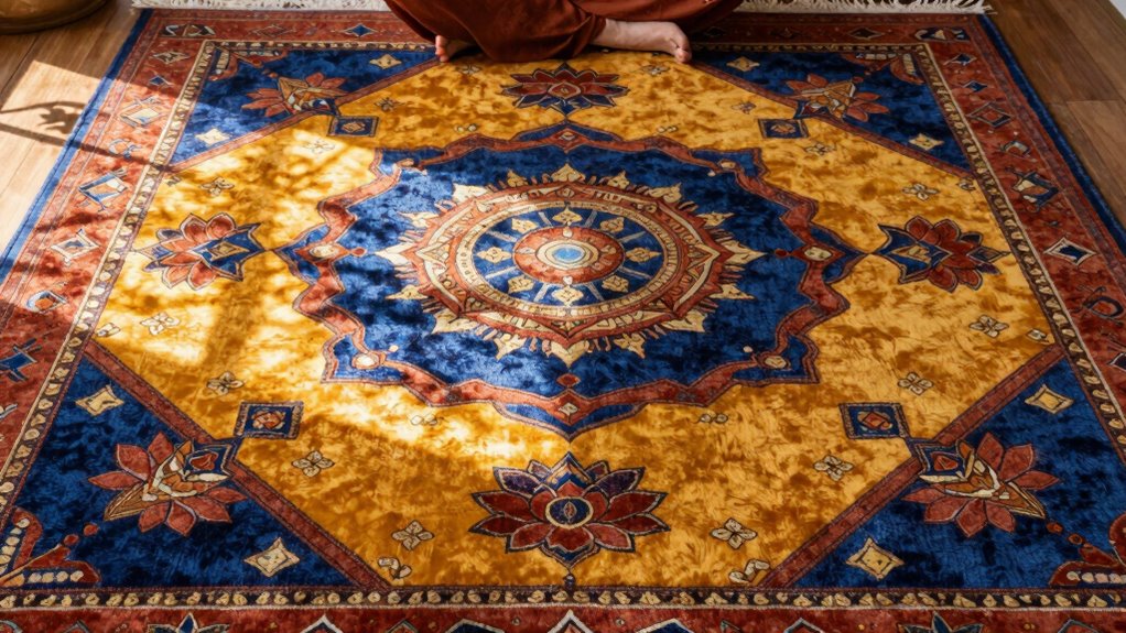 sacred symbols enhance meditation space
