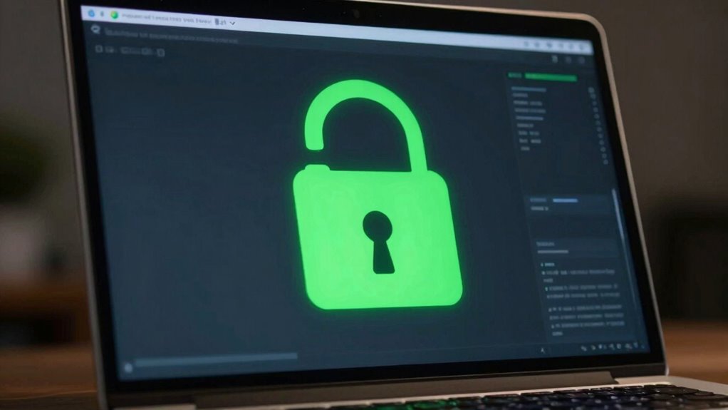 secure connection indicator