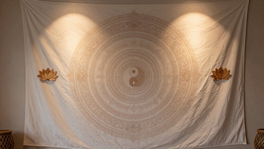 serene personalized meditation environment