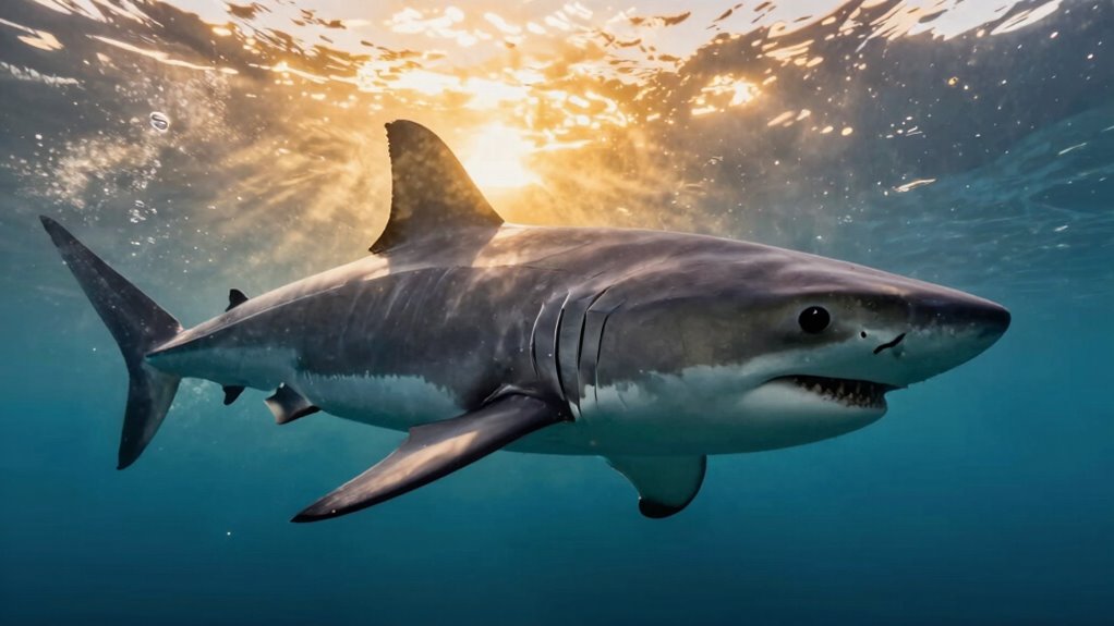 sharks symbolize inner strength and caution