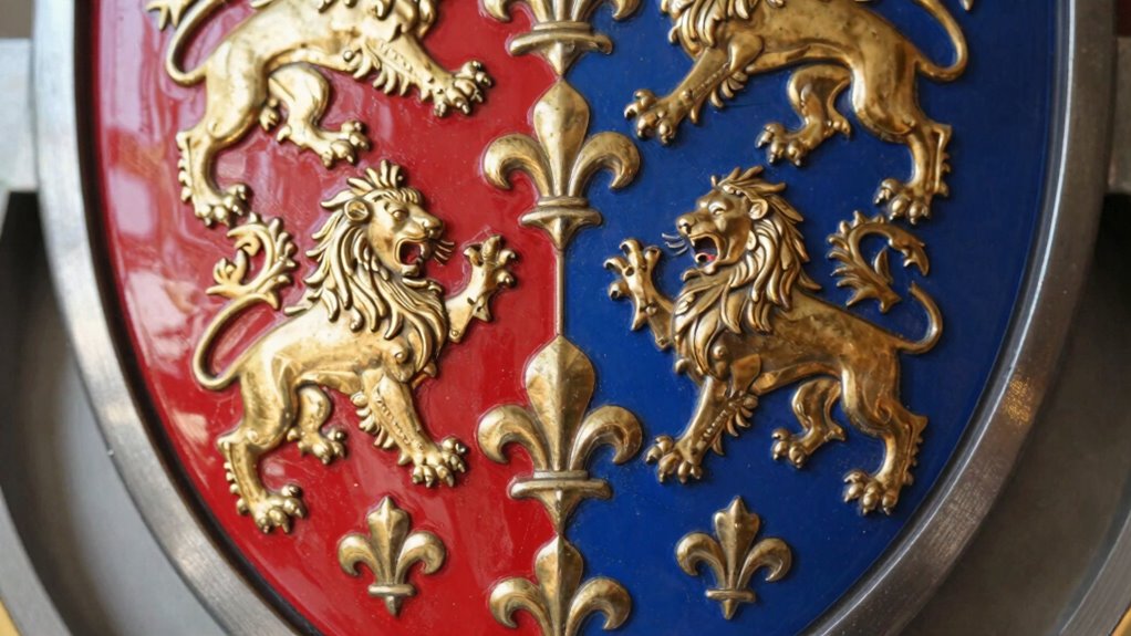 shields symbolize protection and identity