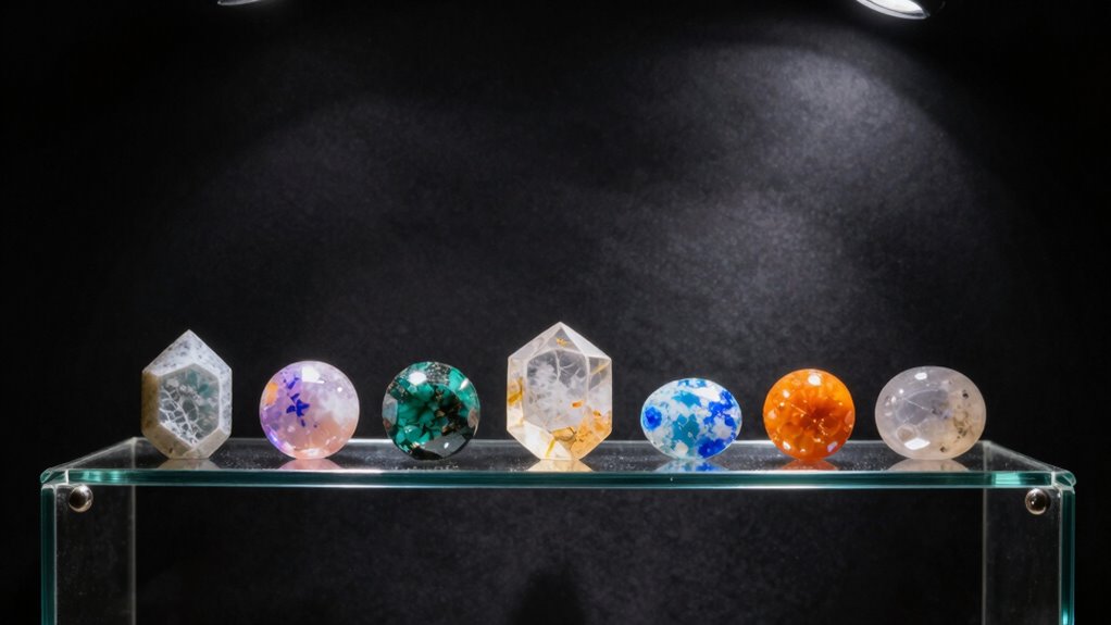 showcasing stones effectively