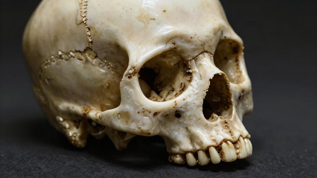 skulls symbolize mortality and remembrance