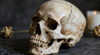 skulls symbolize mortality remembrance