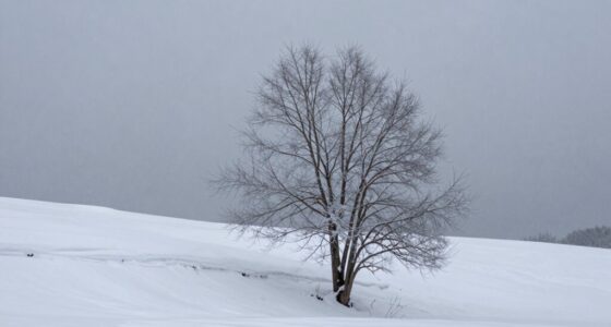 snow symbolizes purity silence transformation and coldness