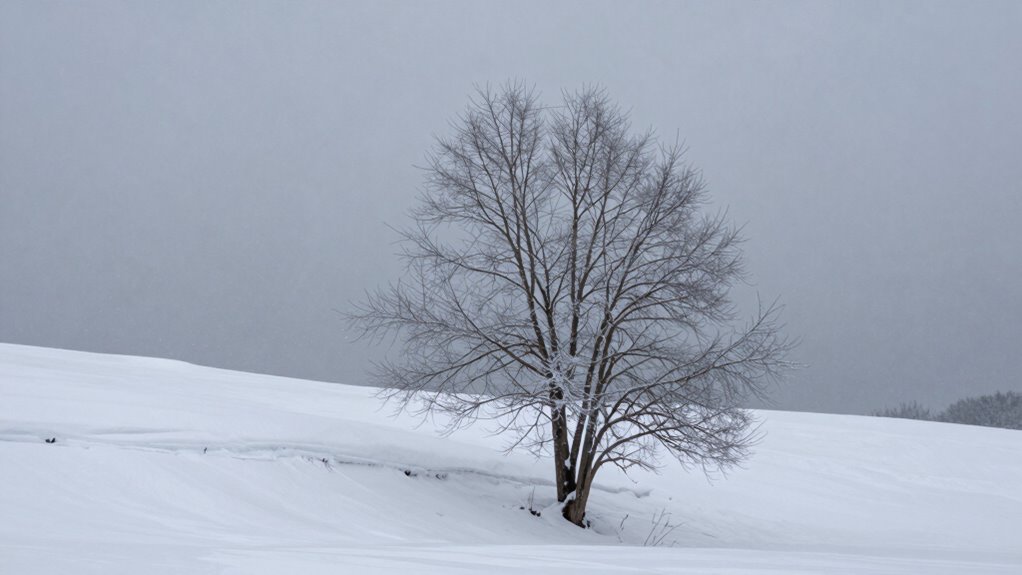 snow symbolizes purity silence transformation and coldness