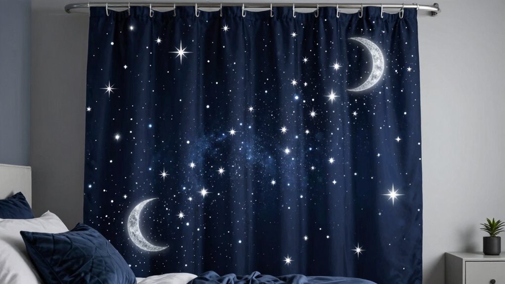 space inspired bathroom decor