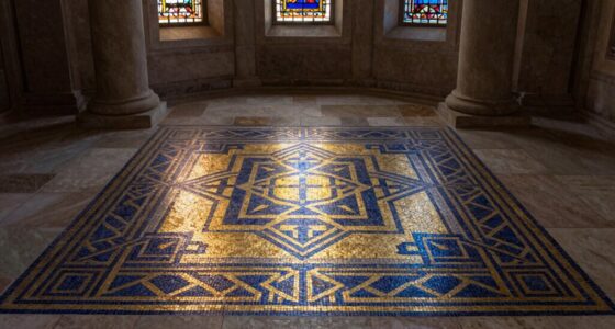 squares symbolize sacred boundaries