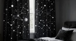 star map blackout curtains