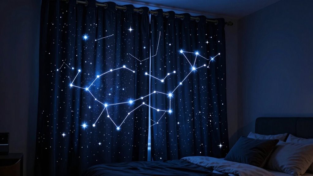starry night bedroom transformation