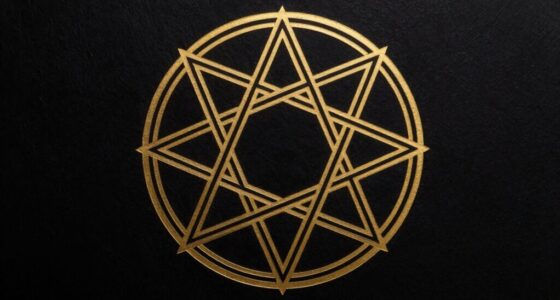 symbolic geometric wall art