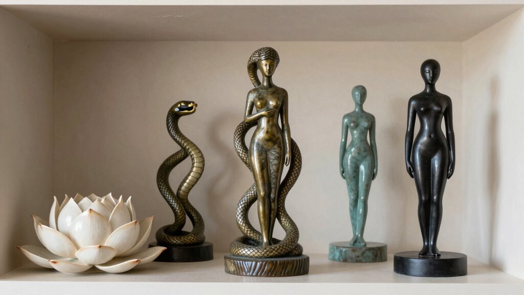 symbolic sculptures tell stories