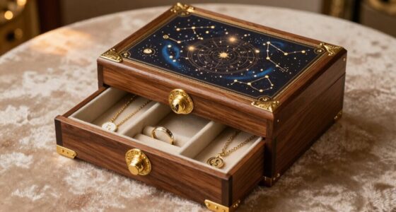 symbolic zodiac jewelry storage