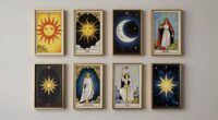 tarot card symbol decor