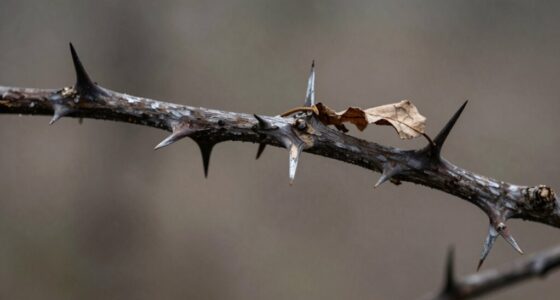 thorns symbolize suffering and faith
