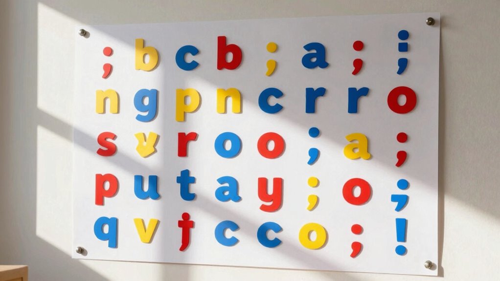 visual punctuation history tools