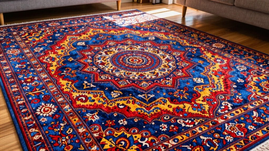 washable mandala rug benefits